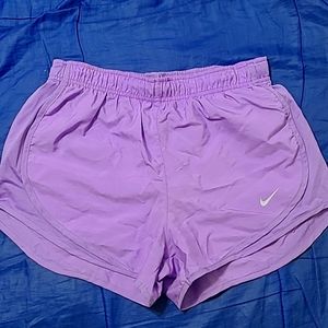 Nike Dri-Fit Running Shorts - Lavender (Size Small)